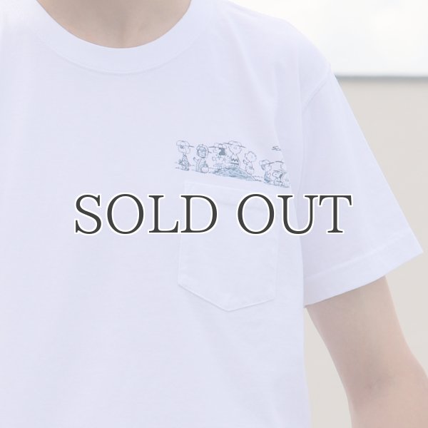 画像13: Old Snoopy "Schulz-Comic" 7.1oz米綿丸胴オールドプリントクルーネックポケットT / Audience (13)