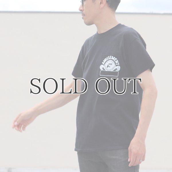 画像4: 360°SPORTS WEAR(スリーシックスティスポーツウェア) "BIRD" 6oz米綿丸胴ポケ付きS/S Tee/ Audience (4)