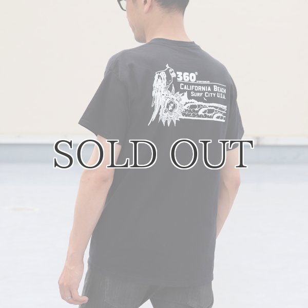 画像5: 360°SPORTS WEAR(スリーシックスティスポーツウェア) "BIRD" 6oz米綿丸胴ポケ付きS/S Tee/ Audience (5)