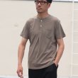 画像3: コーマ天竺 C/N ヘンリー ポケ付 Tee【MADE IN JAPAN】『日本製』/ Upscape Audience  (3)