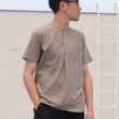 画像4: コーマ天竺 C/N ヘンリー ポケ付 Tee【MADE IN JAPAN】『日本製』/ Upscape Audience  (4)