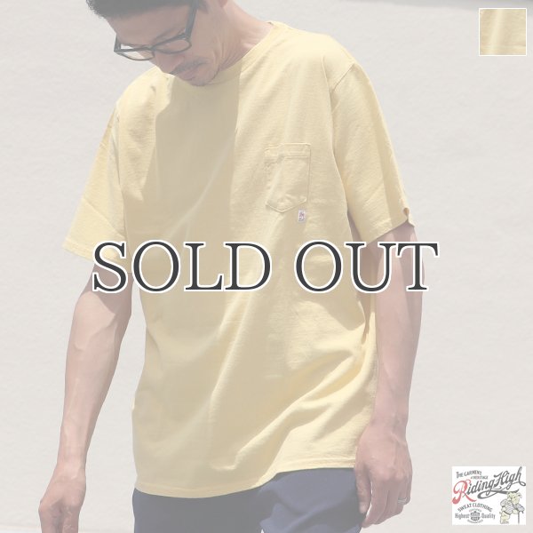 画像1: RIDING HI / STANDARD PACK POCKET TEE(R185-0103)【MADE IN JAPAN】『日本製』 (1)