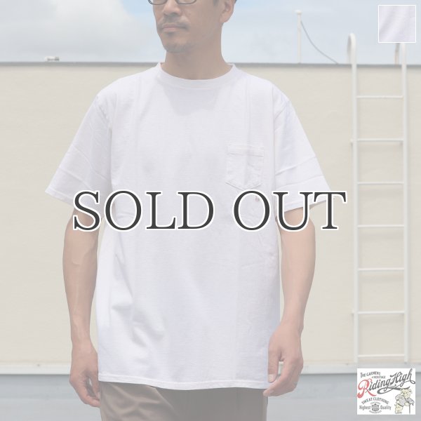 画像1: RIDING HI / STANDARD PACK POCKET TEE(R185-0103)【MADE IN JAPAN】『日本製』 (1)