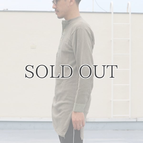 画像7: DEAD STOCK / SWEDISH ARMY M-39 Henly Neck Tee (スウェーデン軍 M-39 ヘンリーネックアンダーシャツ） (7)