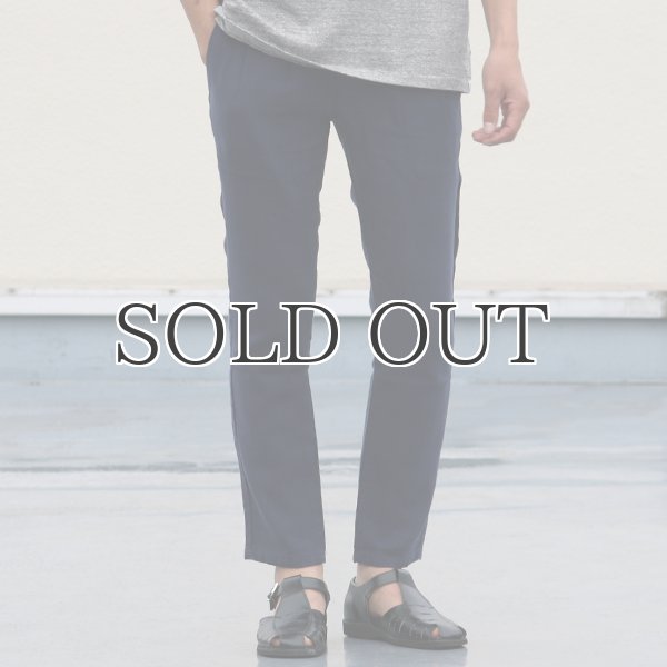 画像6: フレンチリネンナチュールドキャンバス2タックアンクルパンツ【MADE IN JAPAN】『日本製』 / Upscape Audience (6)