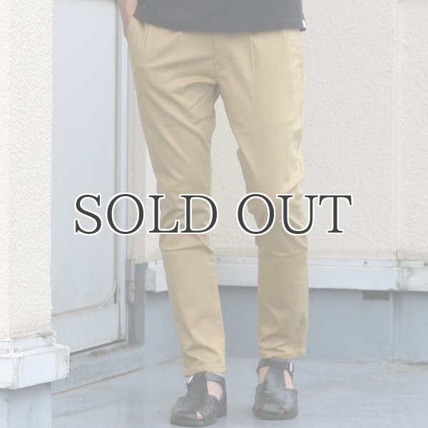 画像14: 【RE PRICE/価格改定】高密度サテンストレッチ2タックアンクルパンツ【MADE IN JAPAN】『日本製』/ Upscape Audience (14)