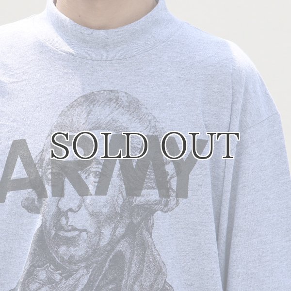 画像14: SOFFE /Army Mock neck Long Sleeve "Haydn Joseph" Print Remake (14)
