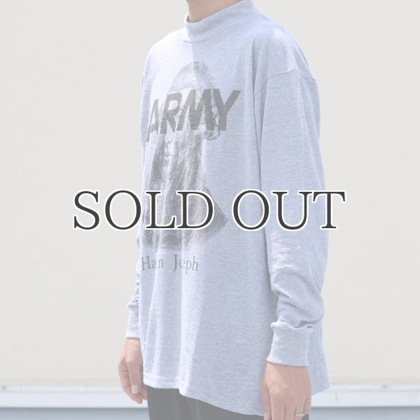 画像11: SOFFE /Army Mock neck Long Sleeve "Haydn Joseph" Print Remake (11)
