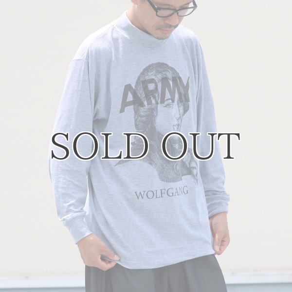 画像10: SOFFE /Army Mock neck Long Sleeve "Wolfgang" Print Remake (10)
