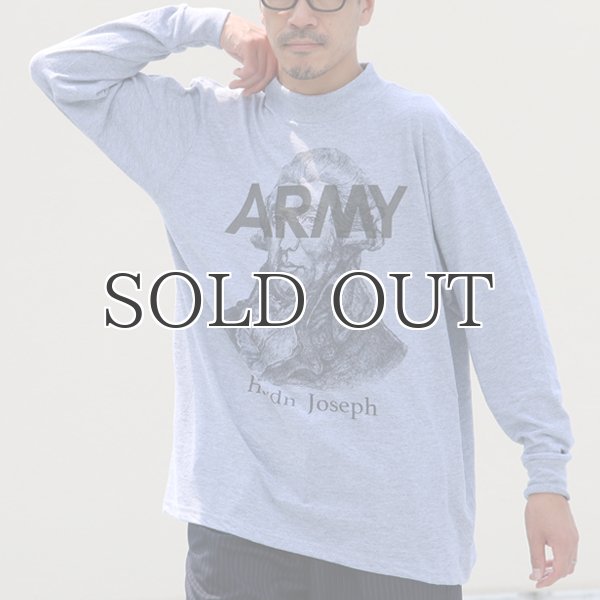画像6: SOFFE /Army Mock neck Long Sleeve "Haydn Joseph" Print Remake (6)
