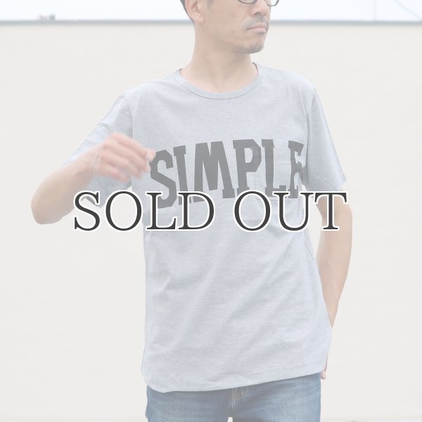 画像7: ラフィー天竺"SIMPLE"プリントポケット付きクルーネックT【MADE IN JAPAN】『日本製』/ Upscape Audience (7)