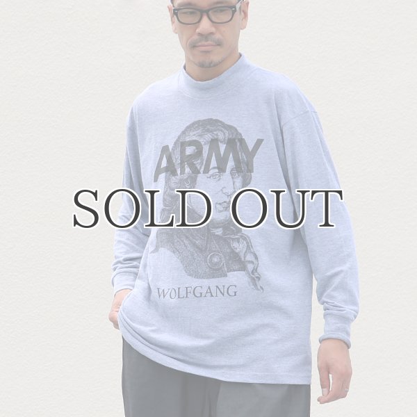 画像8: SOFFE /Army Mock neck Long Sleeve "Wolfgang" Print Remake (8)