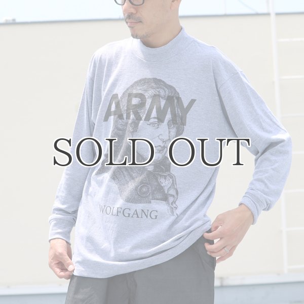画像3: SOFFE /Army Mock neck Long Sleeve "Wolfgang" Print Remake (3)