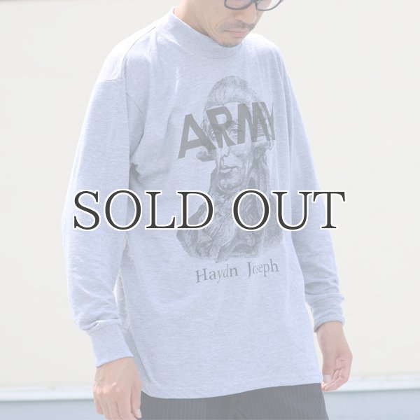 画像5: SOFFE /Army Mock neck Long Sleeve "Haydn Joseph" Print Remake (5)