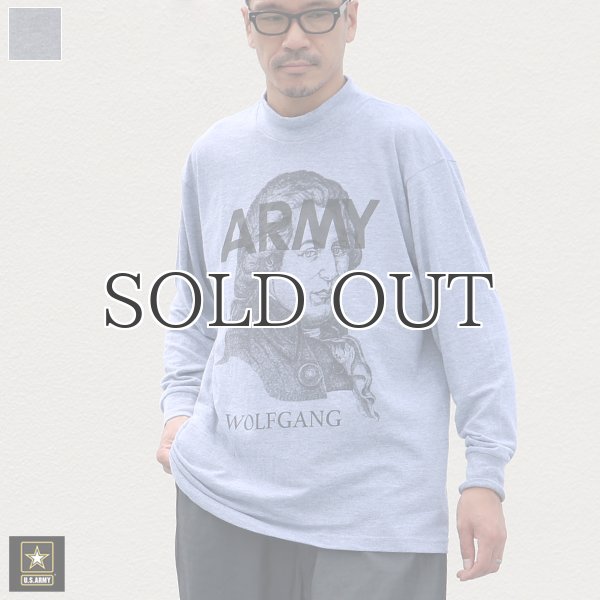 画像1: SOFFE /Army Mock neck Long Sleeve "Wolfgang" Print Remake (1)