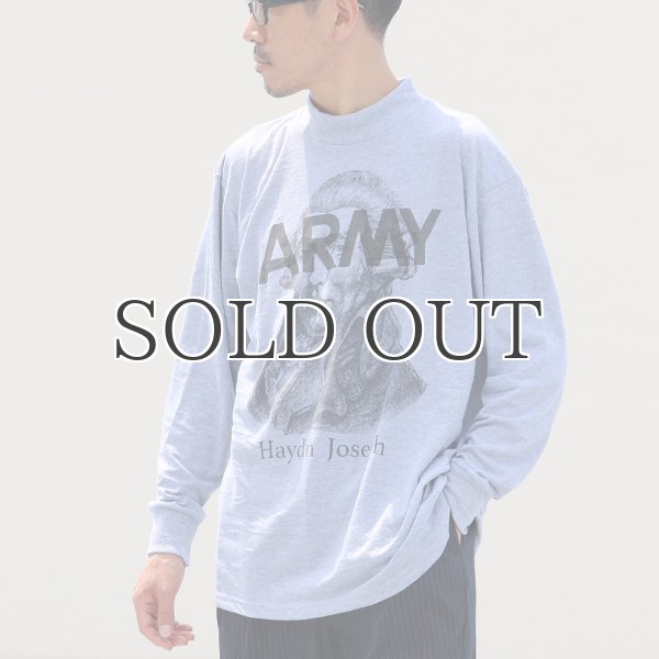 画像9: SOFFE /Army Mock neck Long Sleeve "Haydn Joseph" Print Remake (9)