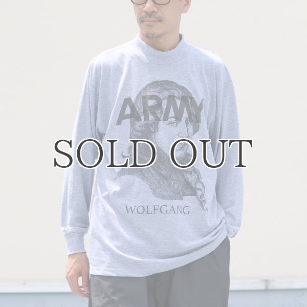 画像4: SOFFE /Army Mock neck Long Sleeve "Wolfgang" Print Remake (4)