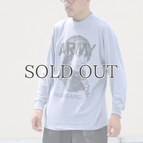 画像6: SOFFE /Army Mock neck Long Sleeve "Wolfgang" Print Remake (6)