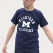 画像4: 【RE PRICE / 価格改定】MICHIGAN "MICHIGAN M WOLVERINES" C/N S/S 6.6oz オールドプリントT / Audience (4)