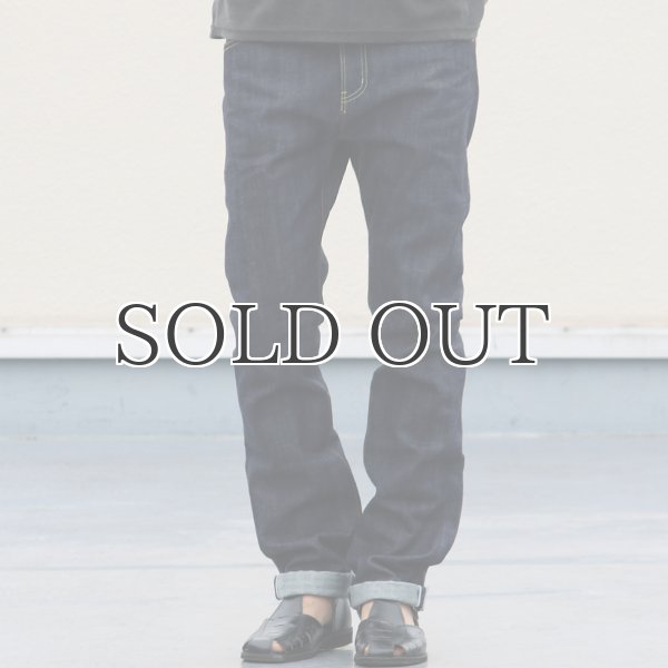 画像3: 【RE PRICE/価格改定】国産タイトフィットストレートセルヴィッチデニムパンツ【MADE IN JAPAN】『日本製』/ Upscape Audience (3)