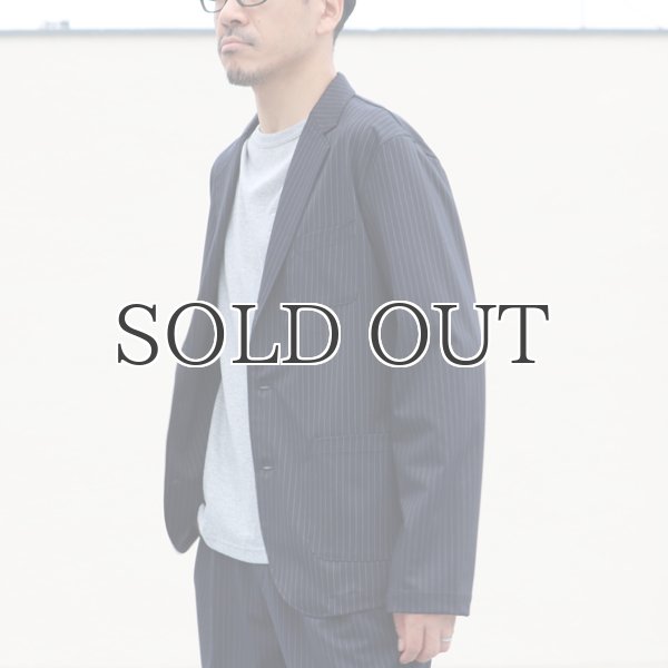 画像8: サマーウール調ツイル2ボタンテーラードジャケット【MADE IN JAPAN】『日本製』/ Upscape Audience (8)