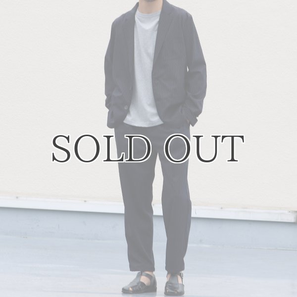 画像12: サマーウール調ツイル2ボタンテーラードジャケット【MADE IN JAPAN】『日本製』/ Upscape Audience (12)