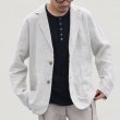 画像7: French Linen（フレンチリネン）ナチュールドキャンバス2Bジャケット【MADE IN JAPAN】『日本製』/ Upscape Audience (7)