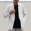 画像3: 【RE PRICE/価格改定】綿麻キャンバス1Bカラーレス_jacket【MADE IN JAPAN】『日本製  / Upscape Audience (3)