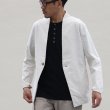 画像6: 綿麻キャンバス1Bカラーレス_jacket【MADE IN JAPAN】『日本製  / Upscape Audience (6)