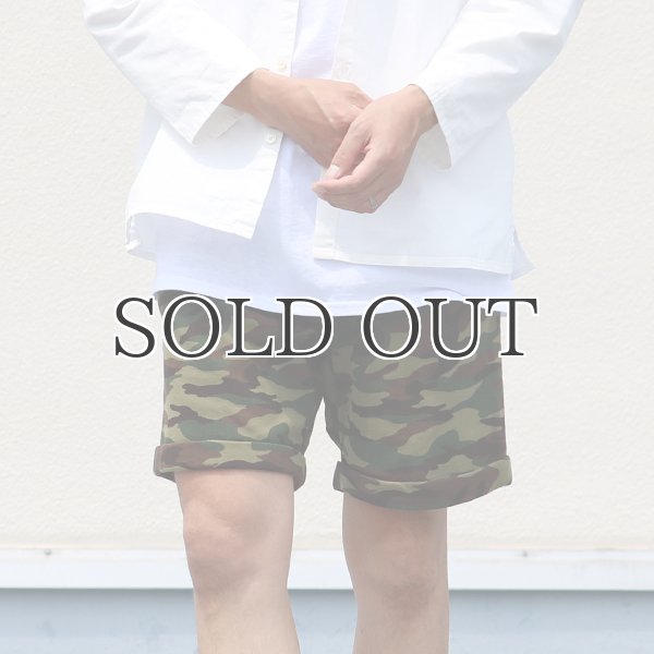 画像3: カモプリント裏毛イージーショーツ【MADE IN JAPAN】『日本製』/ Upscape Audience (3)