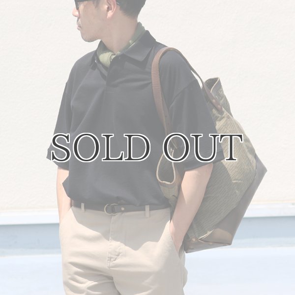 画像3: デッドストックレインカモテント生地×Leather Travel Tote Bag 【送料無料】 / Upscape Audience VASCO (3)