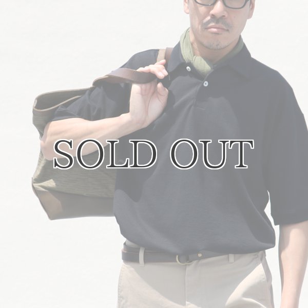 画像11: デッドストックレインカモテント生地×Leather Travel Tote Bag 【送料無料】 / Upscape Audience VASCO (11)