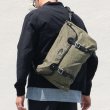 画像8: VASCO デッドストックレインカモテント生地×Leather Fishing Shoulder Bag 【送料無料】 / Upscape Audience (8)