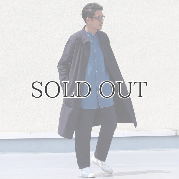 画像20: 馬布ヴィンテージフィニッシュ ルーズFIT ステンカラーコート【MADE IN JAPAN】『日本製』【送料無料】 / Upscape Audience (20)