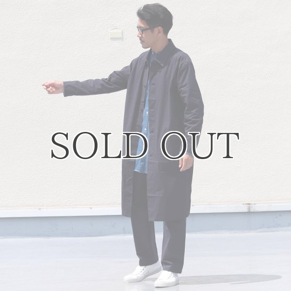 画像19: 馬布ヴィンテージフィニッシュ ルーズFIT ステンカラーコート【MADE IN JAPAN】『日本製』【送料無料】 / Upscape Audience (19)