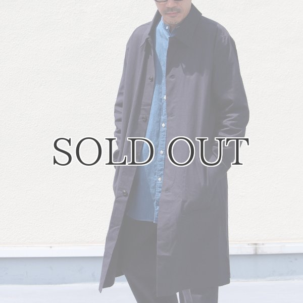 画像17: 馬布ヴィンテージフィニッシュ ルーズFIT ステンカラーコート【MADE IN JAPAN】『日本製』【送料無料】 / Upscape Audience (17)