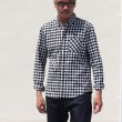 画像10: フランネルチェックチビ衿ボタンダウン長袖_Shirts【MADE IN JAPAN】『日本製』/ Upscape Audience (10)