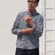 画像4: フランネルチェックチビ衿ボタンダウン長袖_Shirts【MADE IN JAPAN】『日本製』/ Upscape Audience (4)