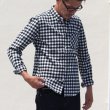 画像3: 【価格改定/RE PRICE】フランネルチェックチビ衿ボタンダウン長袖_Shirts【MADE IN JAPAN】『日本製』/ Upscape Audience (3)
