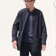 画像10: グリストーンW 綿ナイロン高密度ギャバ ルーズFIT バンドカラー ツールポケ 長袖シャツ【MADE IN JAPAN】『日本製』Upscape Audience (10)