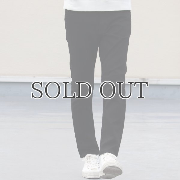 画像3: 黒×黒ストレッチデニム アンクルパンツ / Audience (3)