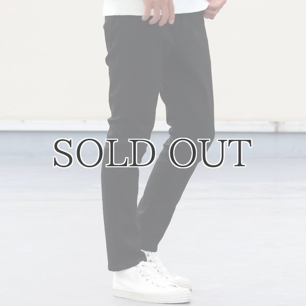 画像6: 黒×黒ストレッチデニム アンクルパンツ / Audience (6)