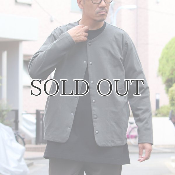 画像8: VORTEX(MVS天竺)ノーカラースナップジャケット【MADE IN JAPAN】『日本製』 / Upscape Audience (8)