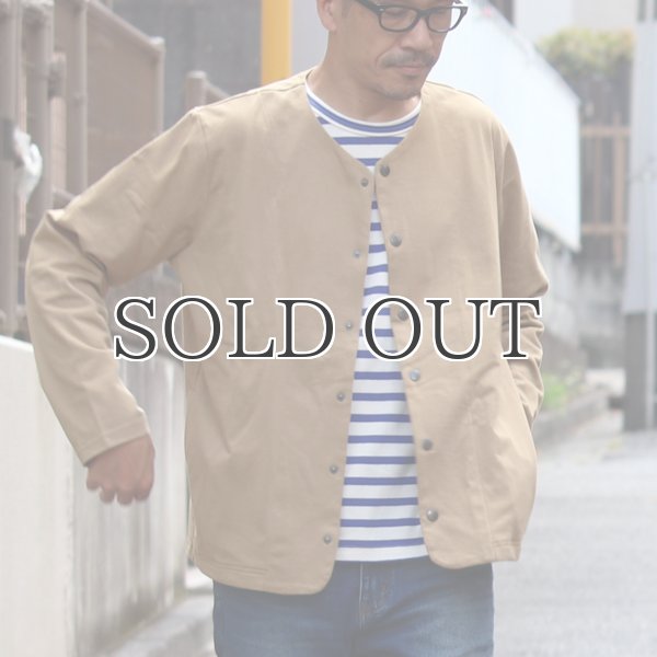 画像10: VORTEX(MVS天竺)ノーカラースナップジャケット【MADE IN JAPAN】『日本製』 / Upscape Audience (10)