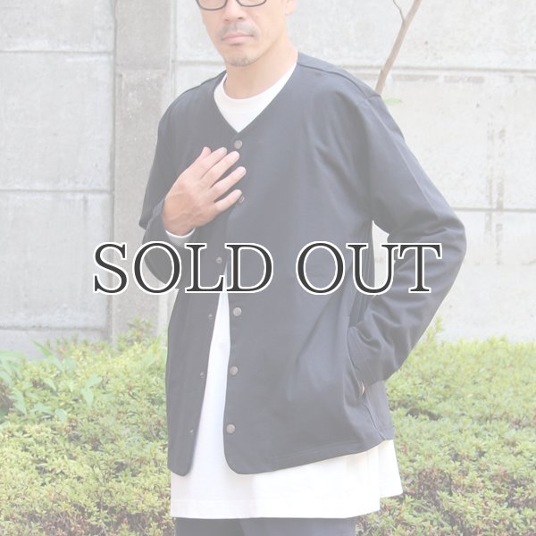 画像5: VORTEX(MVS天竺)ノーカラースナップジャケット【MADE IN JAPAN】『日本製』 / Upscape Audience (5)