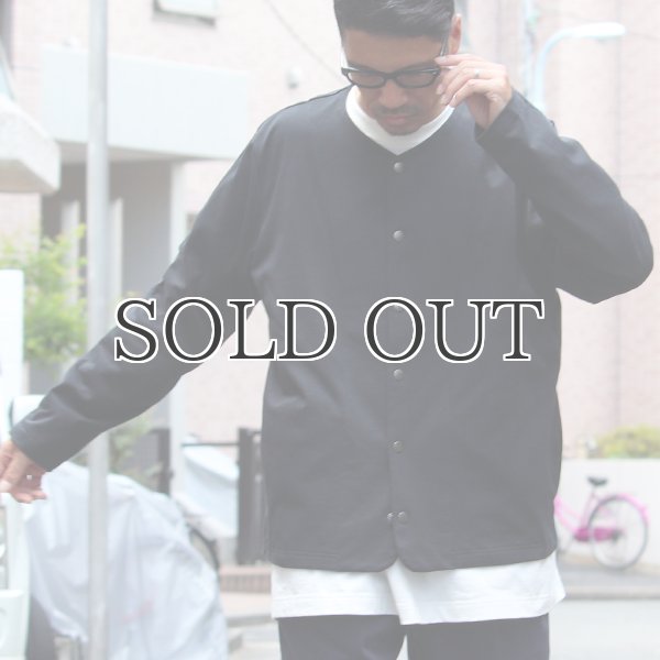 画像6: VORTEX(MVS天竺)ノーカラースナップジャケット【MADE IN JAPAN】『日本製』 / Upscape Audience (6)