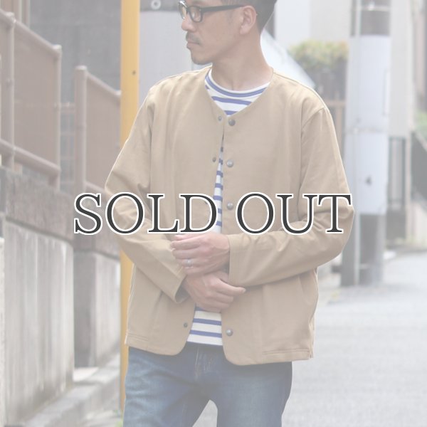 画像11: VORTEX(MVS天竺)ノーカラースナップジャケット【MADE IN JAPAN】『日本製』 / Upscape Audience (11)