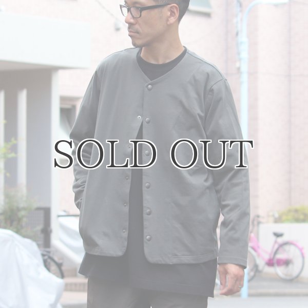 画像2: VORTEX(MVS天竺)ノーカラースナップジャケット【MADE IN JAPAN】『日本製』 / Upscape Audience (2)