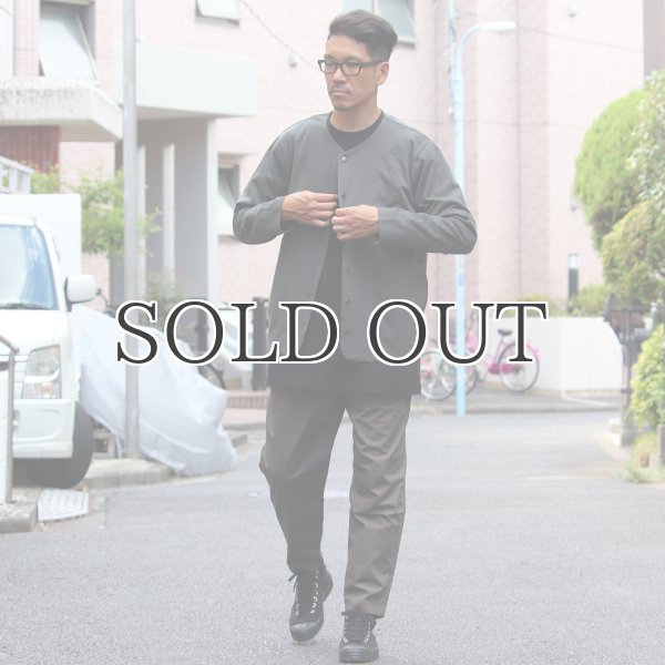 画像4: VORTEX(MVS天竺)ノーカラースナップジャケット【MADE IN JAPAN】『日本製』 / Upscape Audience (4)