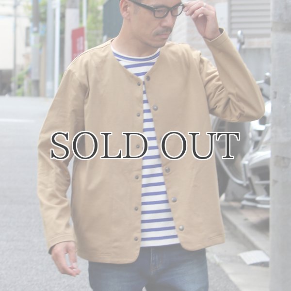 画像7: VORTEX(MVS天竺)ノーカラースナップジャケット【MADE IN JAPAN】『日本製』 / Upscape Audience (7)